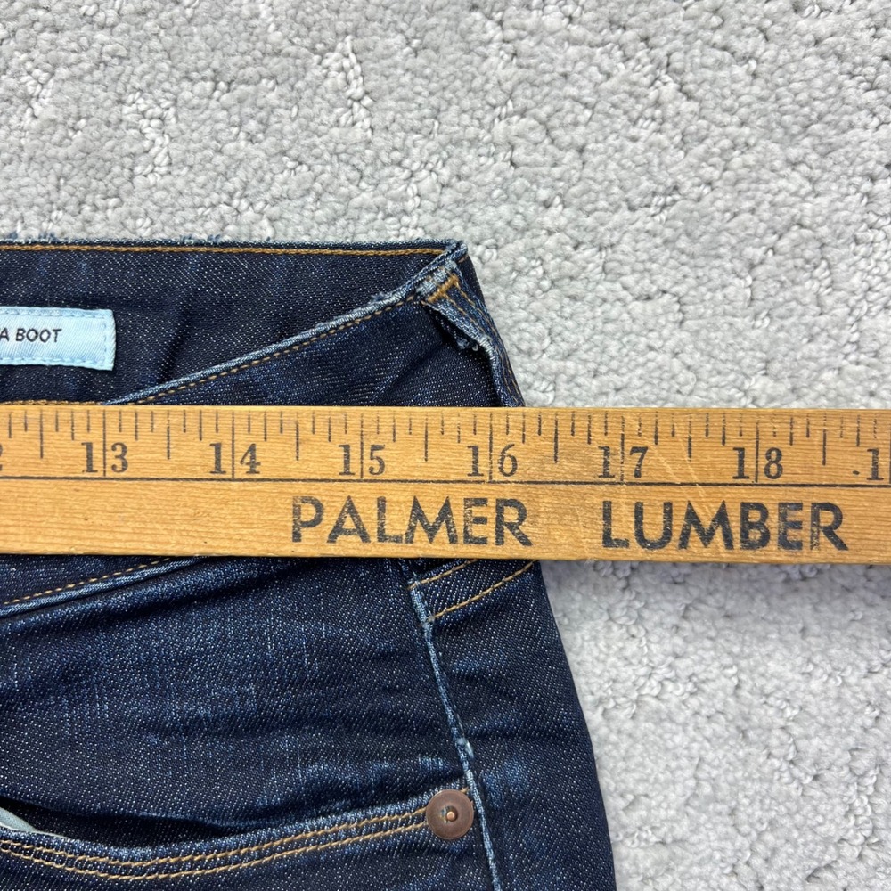 Lucky Brand Lolita Bootcut Jeans 6/28 White Oak Cone Denim Selvedge Made in USA - Picture 13 of 16